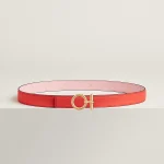 Flot belt buckle & Hermès sur Mer reversible leather strap 24 mm - Image 2